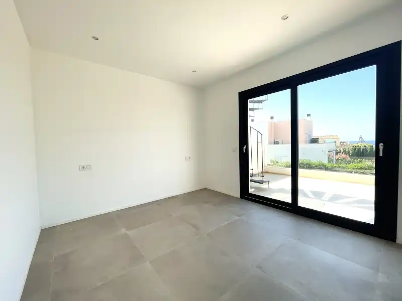Schlafzimmer von Haus oder Chalet zum Verkauf in Llucmajor mit Klimaanlage, Privatgarten und Terrasse