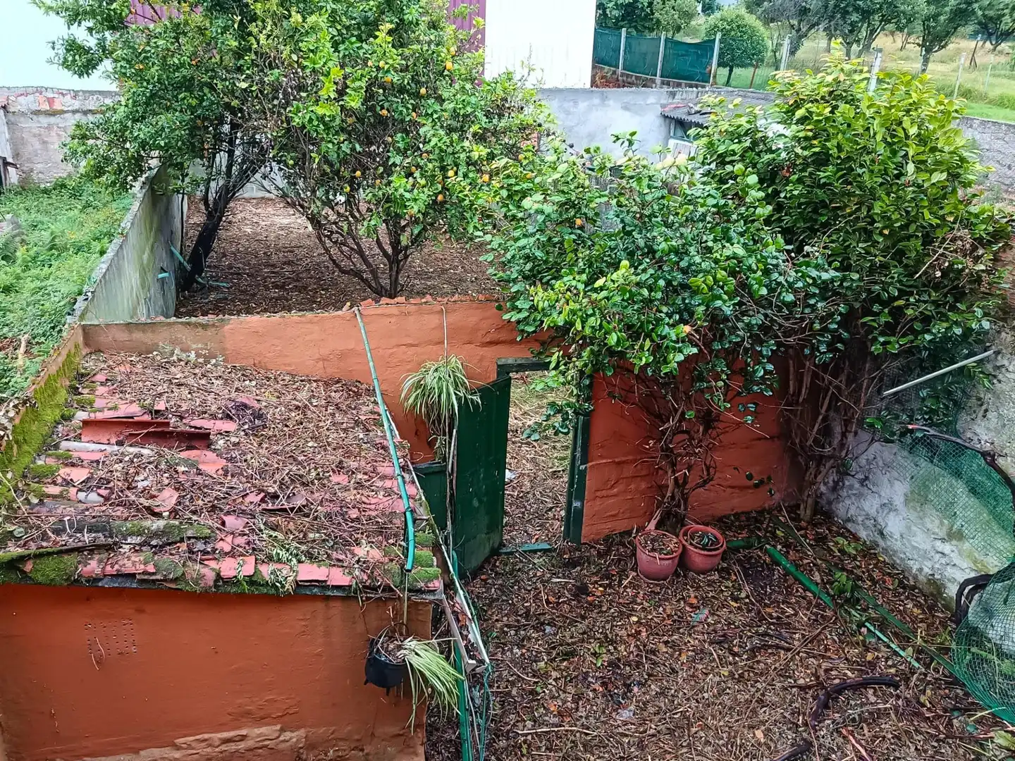 Jardí de Casa o xalet en venda en A Coruña Capital  amb Jardí privat, Traster i Alarma