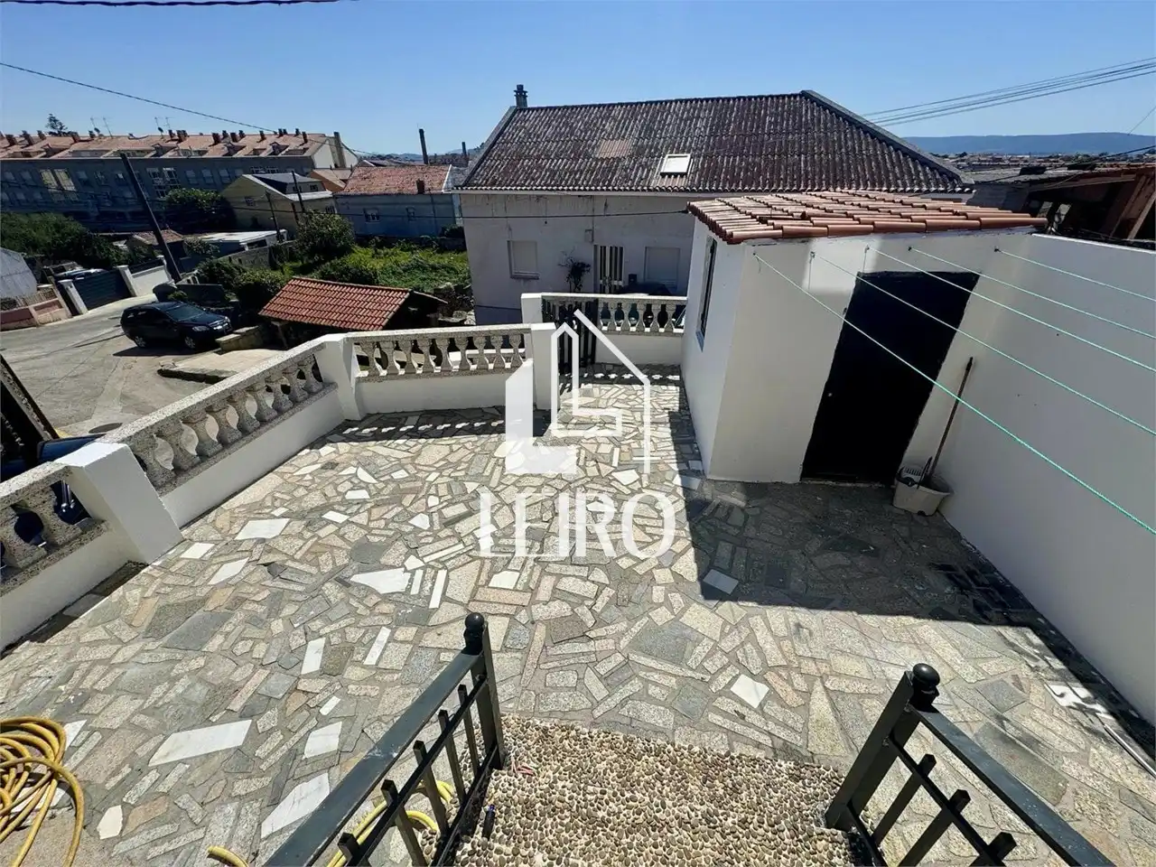 Terrassa de Casa o xalet en venda en A Illa de Arousa  amb Terrassa
