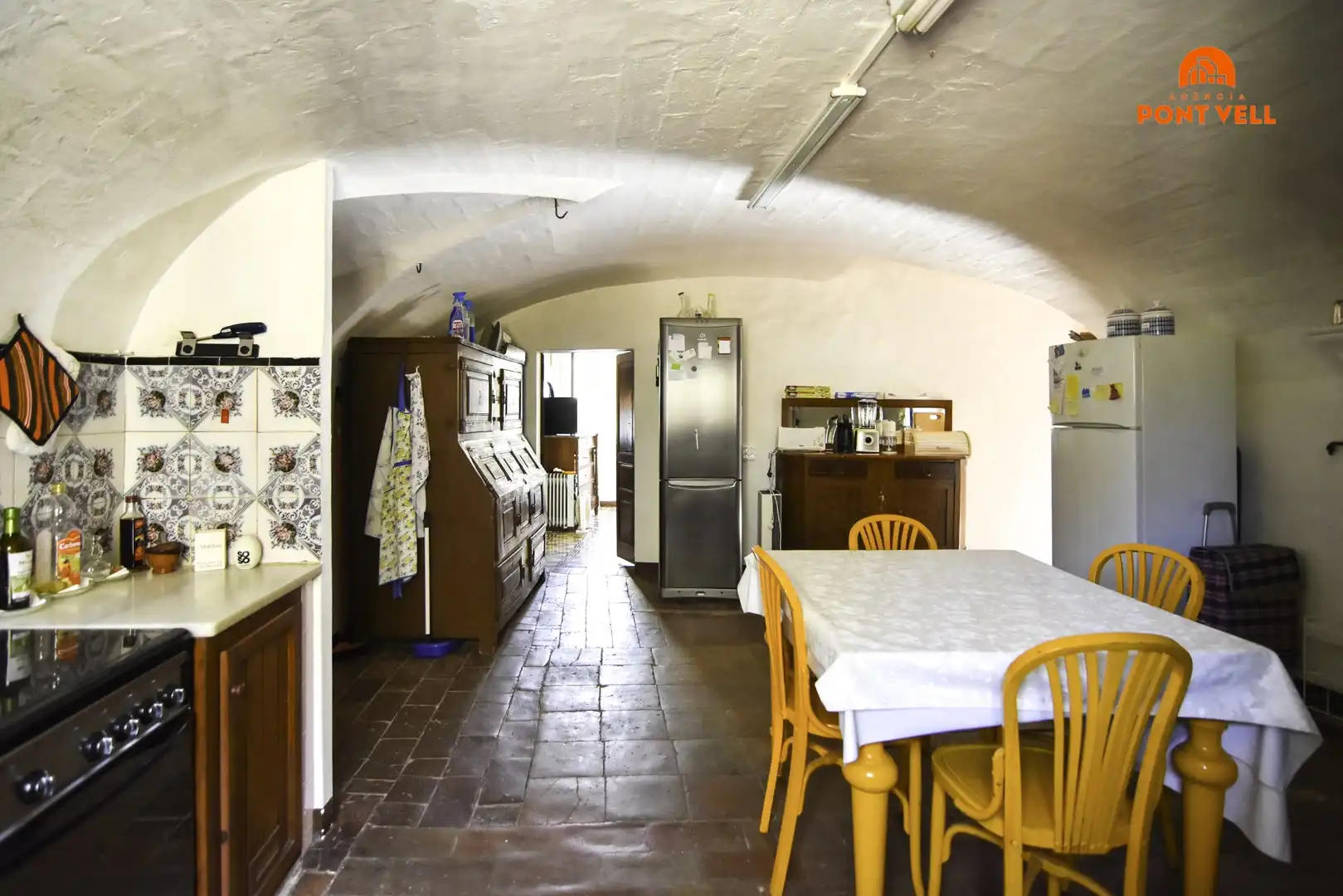 Küche von Country house zum Verkauf in La Pera mit Terrasse und Abstellraum