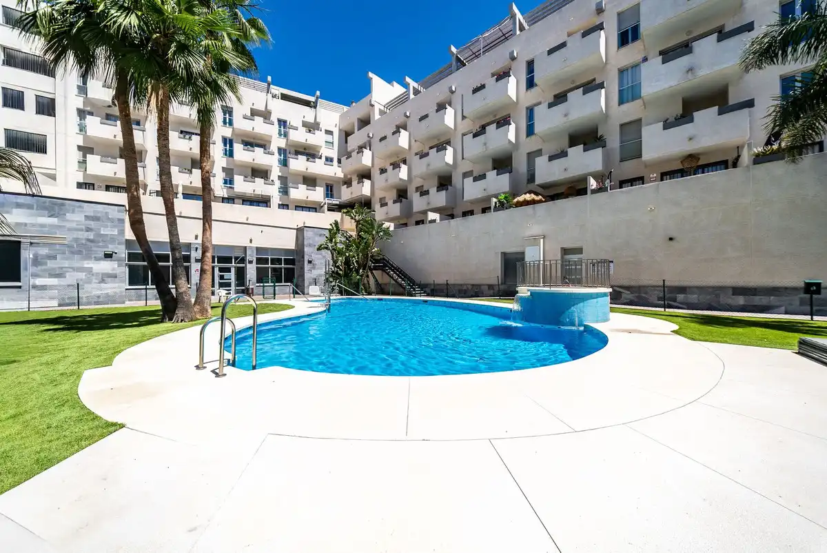Piscina de Apartamento en venta en Mijas con Aire acondicionado, Calefacción y Terraza