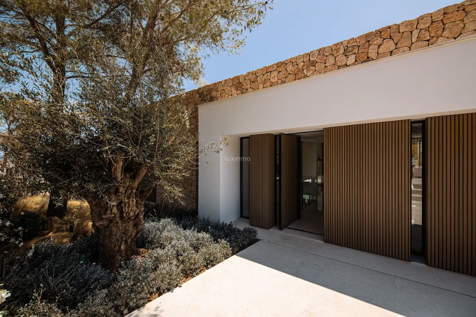 Vista exterior de Casa o xalet en venda en Santa Eulària des Riu amb Aire condicionat, Calefacció i Terrassa