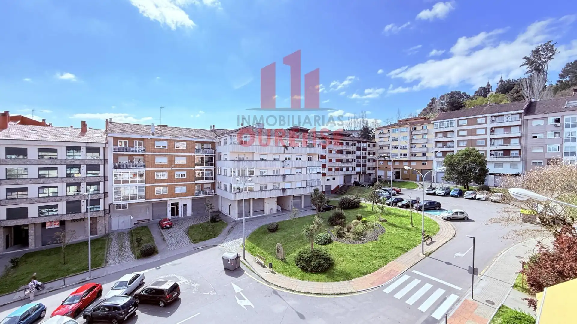 Exterior view of Flat for sale in Ourense Capital   with Heating, Storage room and Furnished