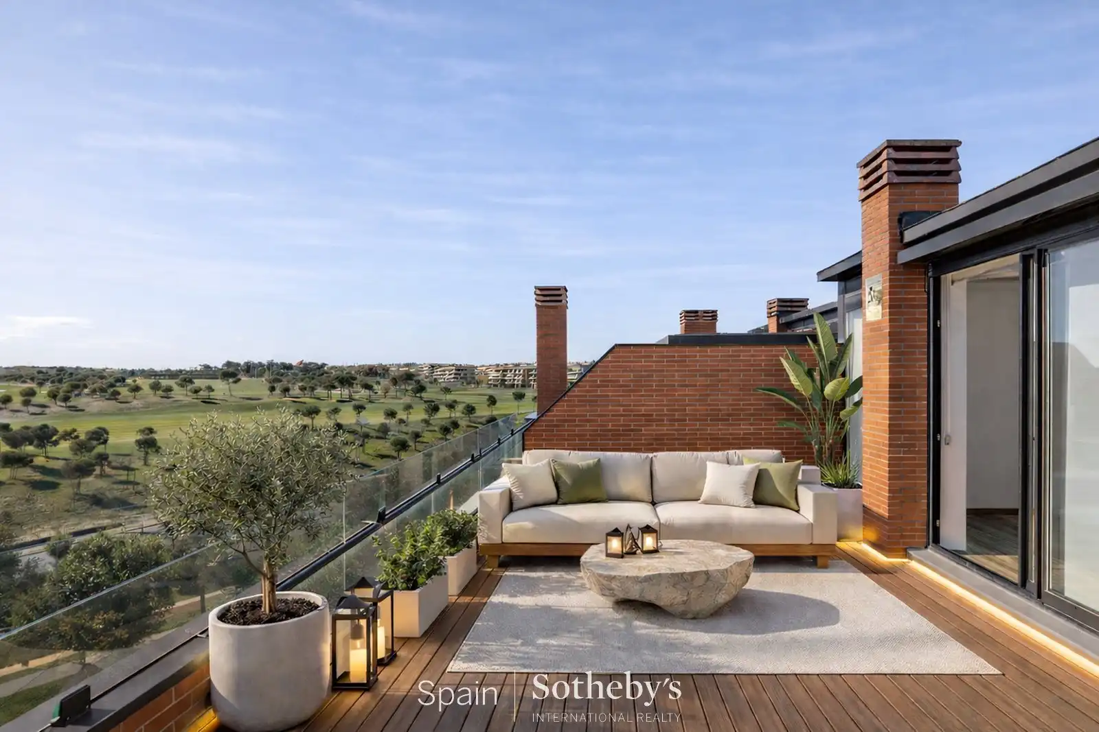 Terraza de Dúplex en venta en Pozuelo de Alarcón con Aire acondicionado, Calefacción y Terraza