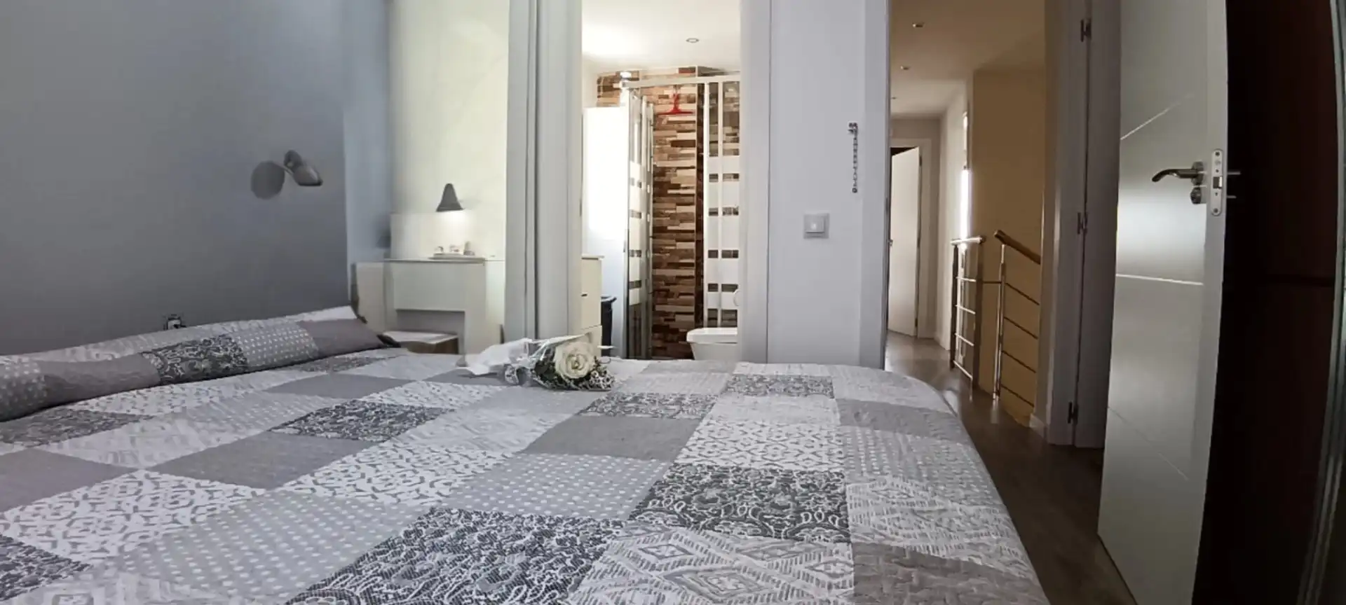 Habitación de Casa adosada en venta en Torres de Berrellén con Aire acondicionado, Calefacción y Terraza