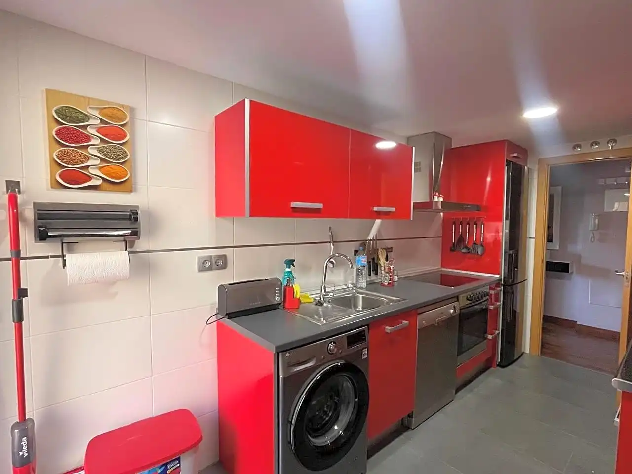 Cocina de Piso de alquiler en Navalcarnero con Aire acondicionado, Calefacción y Terraza