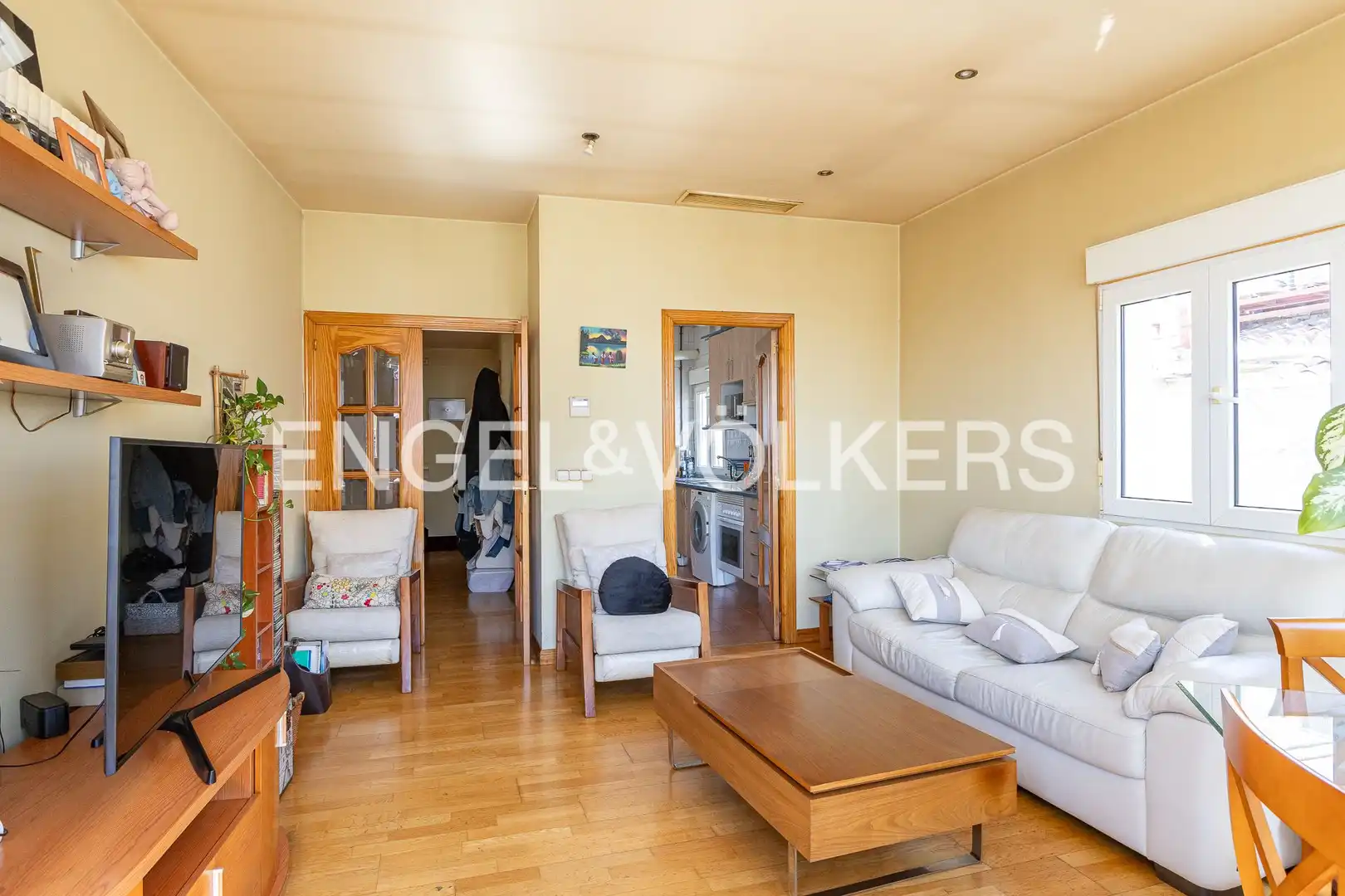 Living room of Attic for sale in Madrid  with Air Conditioner, Heating and Terrace