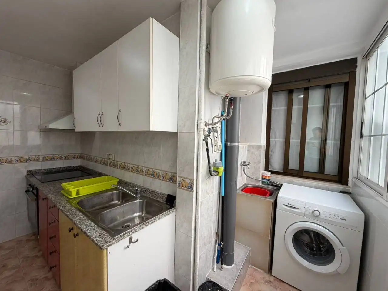Kitchen of Flat for sale in Castellón de la Plana / Castelló de la Plana  with Air Conditioner and Balcony