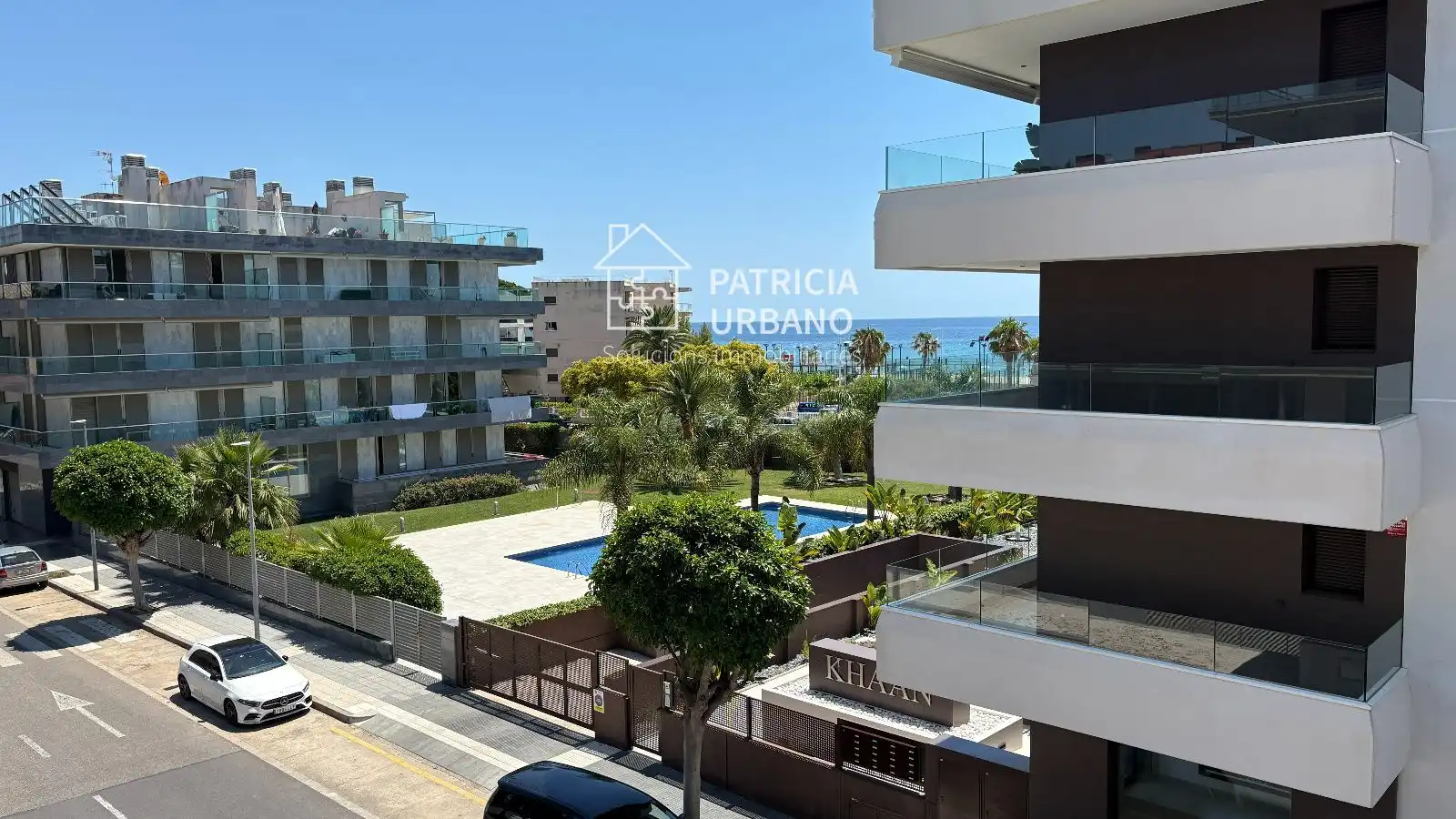 Terrasse von Wohnungen zum Verkauf in Cambrils mit Klimaanlage, Heizung und Terrasse