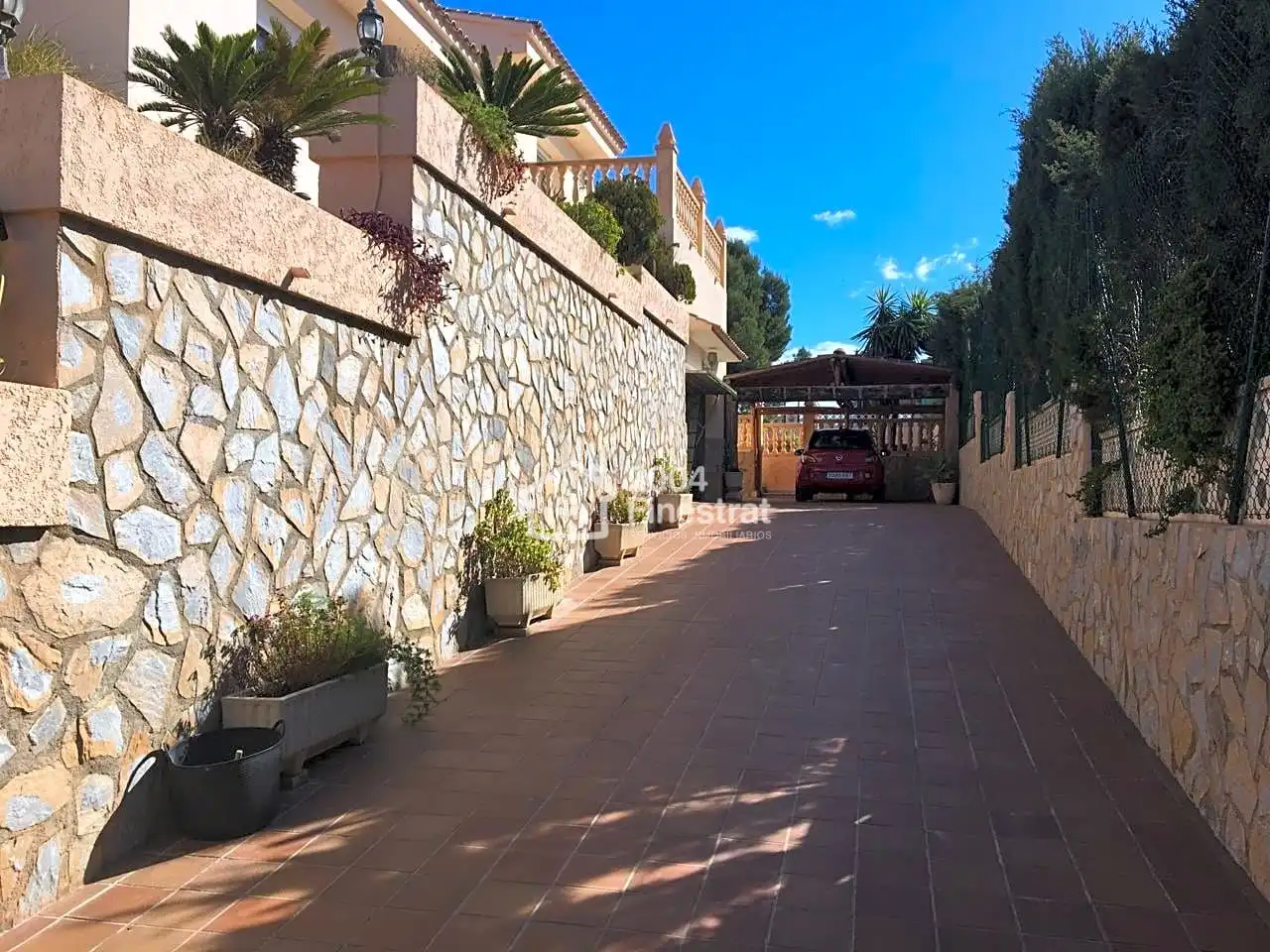 Exterior view of Houses for sale in La Nucia  with Private garden and Swimming Pool