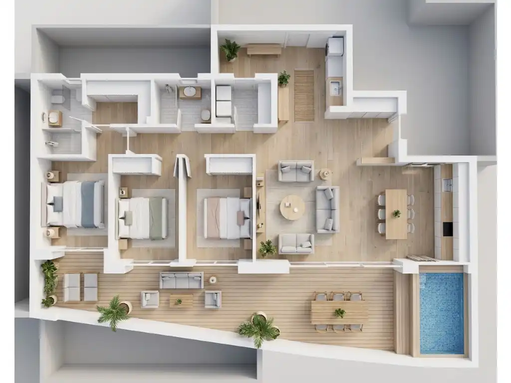 Apartament en venda a Calle Riu Segura, La Renegà-Torre Bellver-Les Platgetes