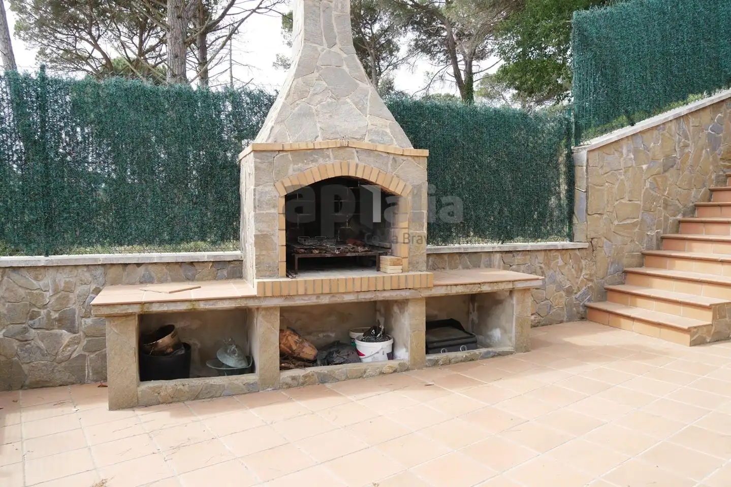 Terrasse von Haus oder Chalet zum Verkauf in Maçanet de la Selva mit Klimaanlage, Heizung und Privatgarten