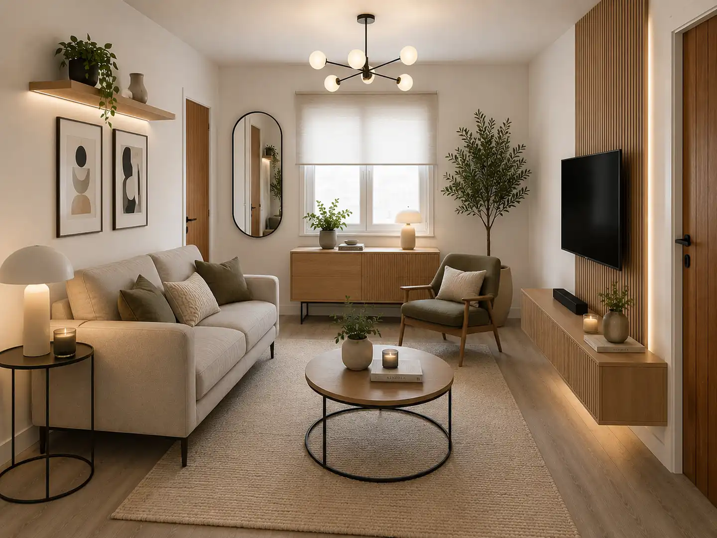 Sala de estar de Piso en venta en Málaga con Terraza