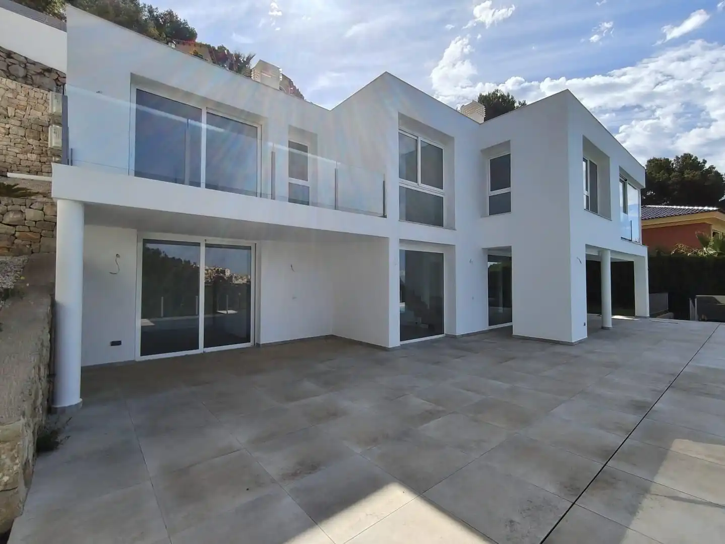 Exterior view of Houses for sale in Altea  with Air Conditioner, Heating and Private garden
