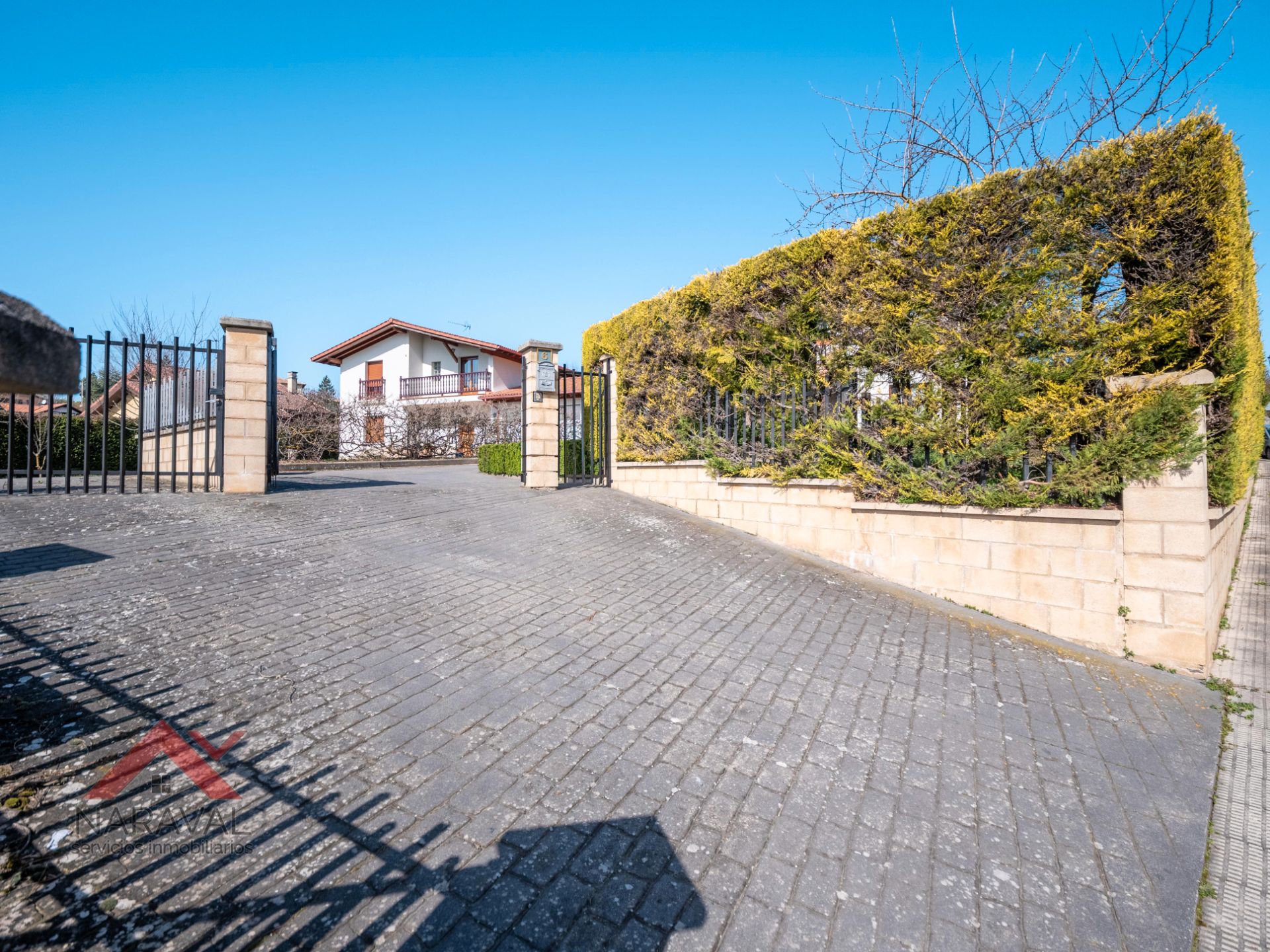 Exterior view of Houses for sale in Zigoitia  with Heating, Private garden and Parquet flooring