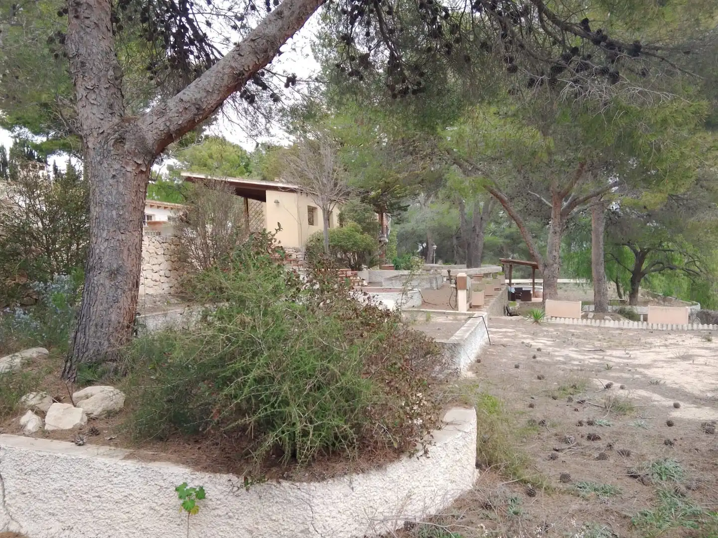 Jardí de Casa o xalet en venda en Tibi amb Calefacció, Jardí privat i Terrassa