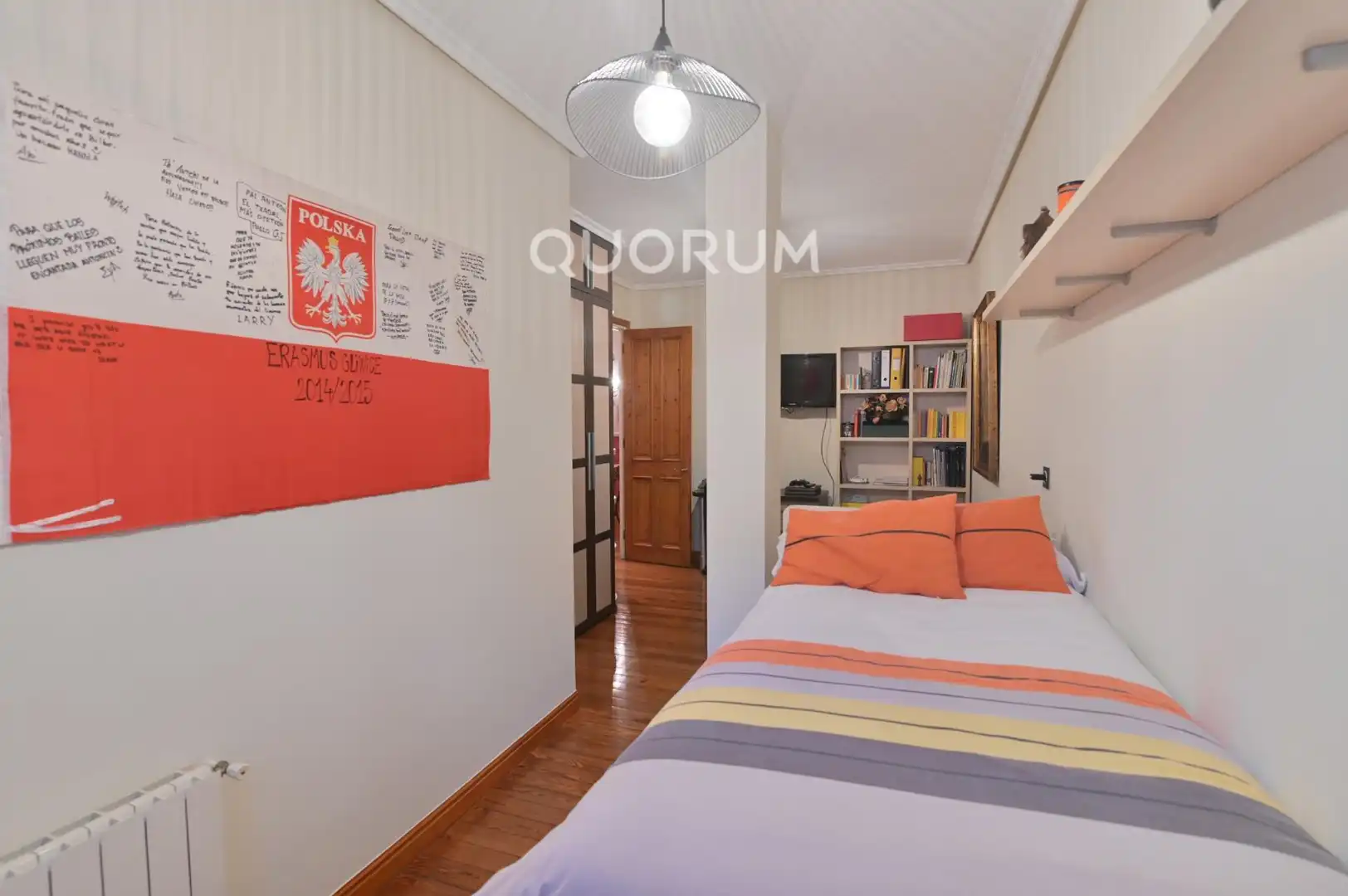 Schlafzimmer von Wohnung zum Verkauf in Bilbao  mit Heizung und Balkon