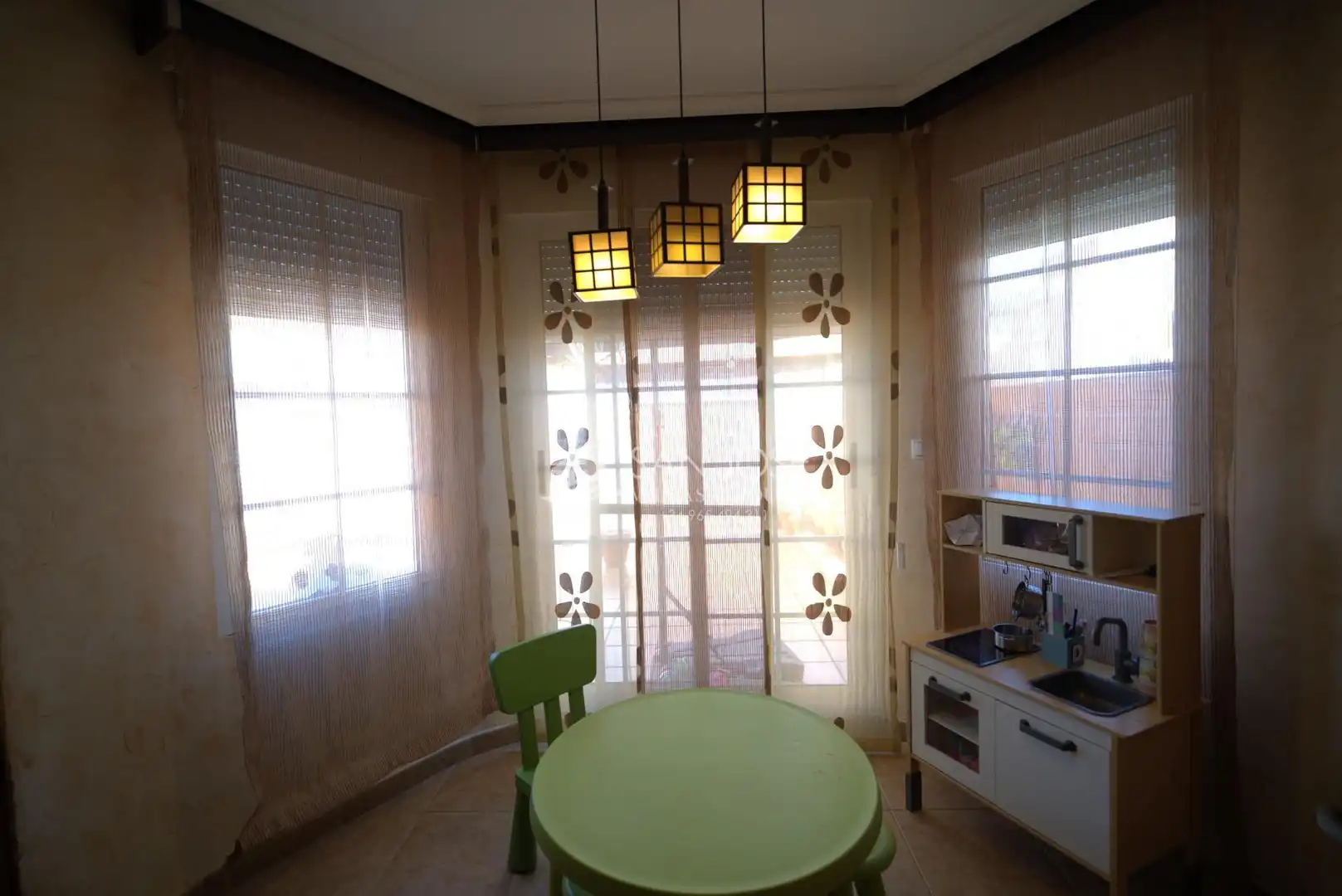 Dining room of Detached homes for sale in Aspe  with Air Conditioner, Heating and Private garden