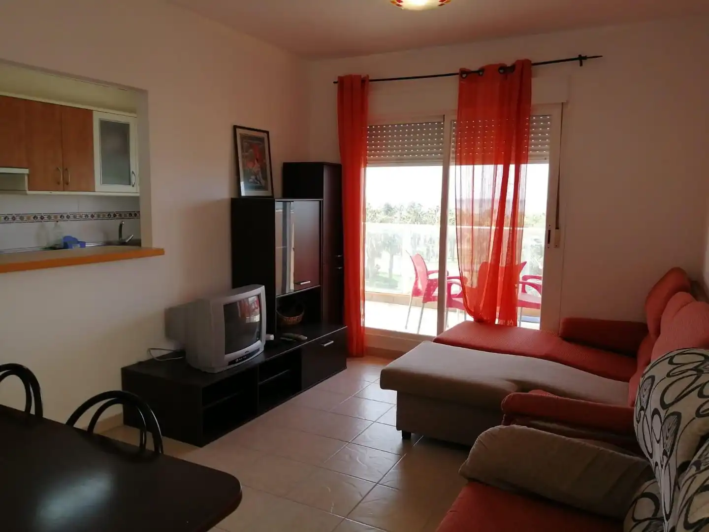 Living room of Flat for sale in El Ejido  with Heating, Terrace and Oven