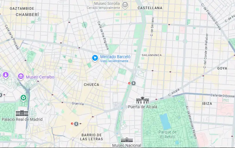 Exterior view of Commercial properties for rent in Madrid  with Air Conditioner