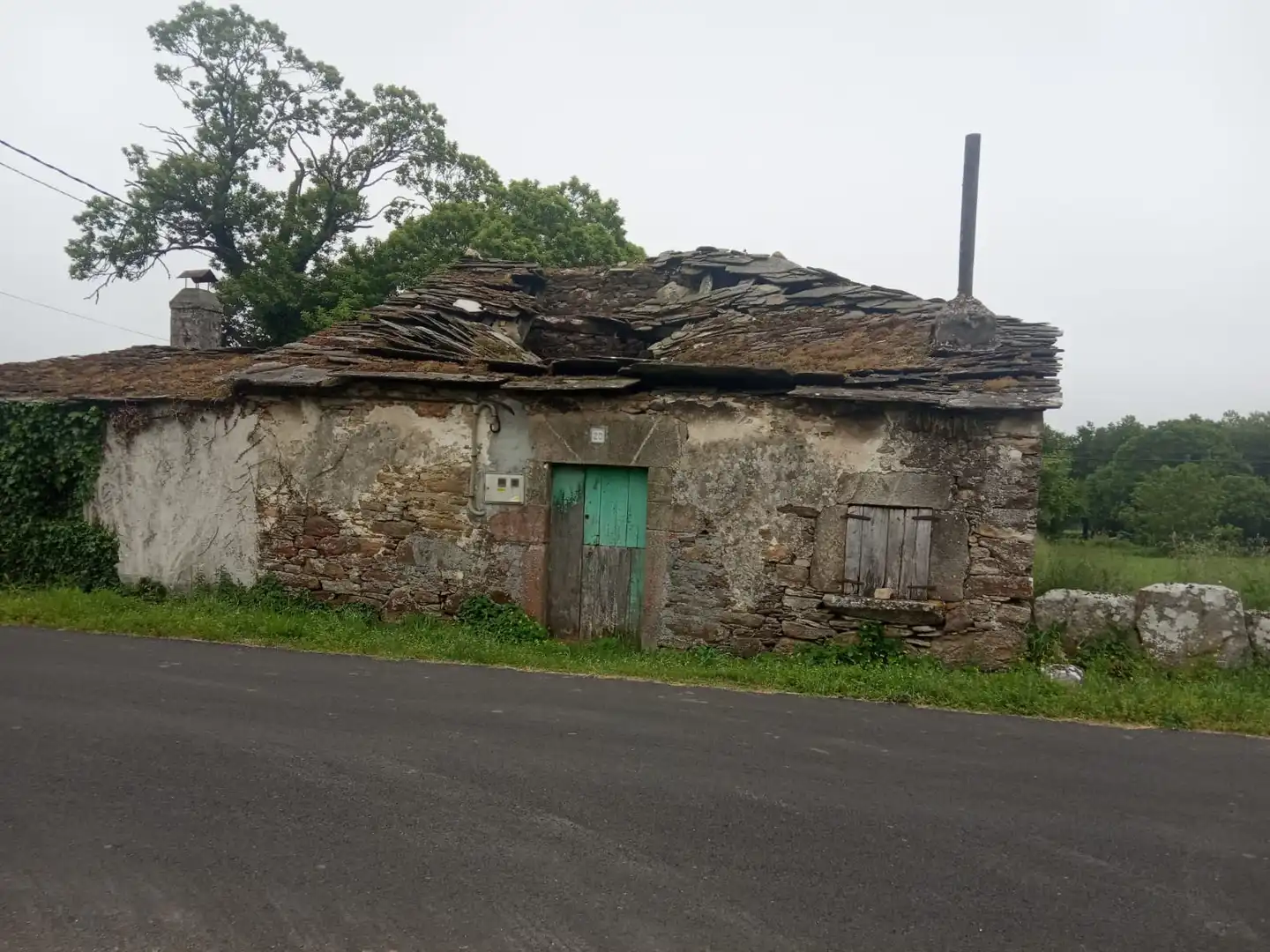 Vista exterior de Casa o xalet en venda en Lugo