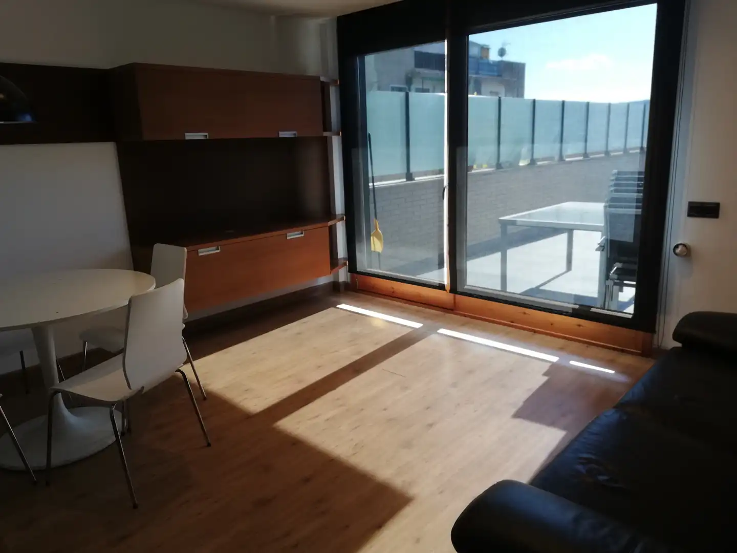 Living room of Flat for sale in Igualada  with Air Conditioner, Heating and Parquet flooring