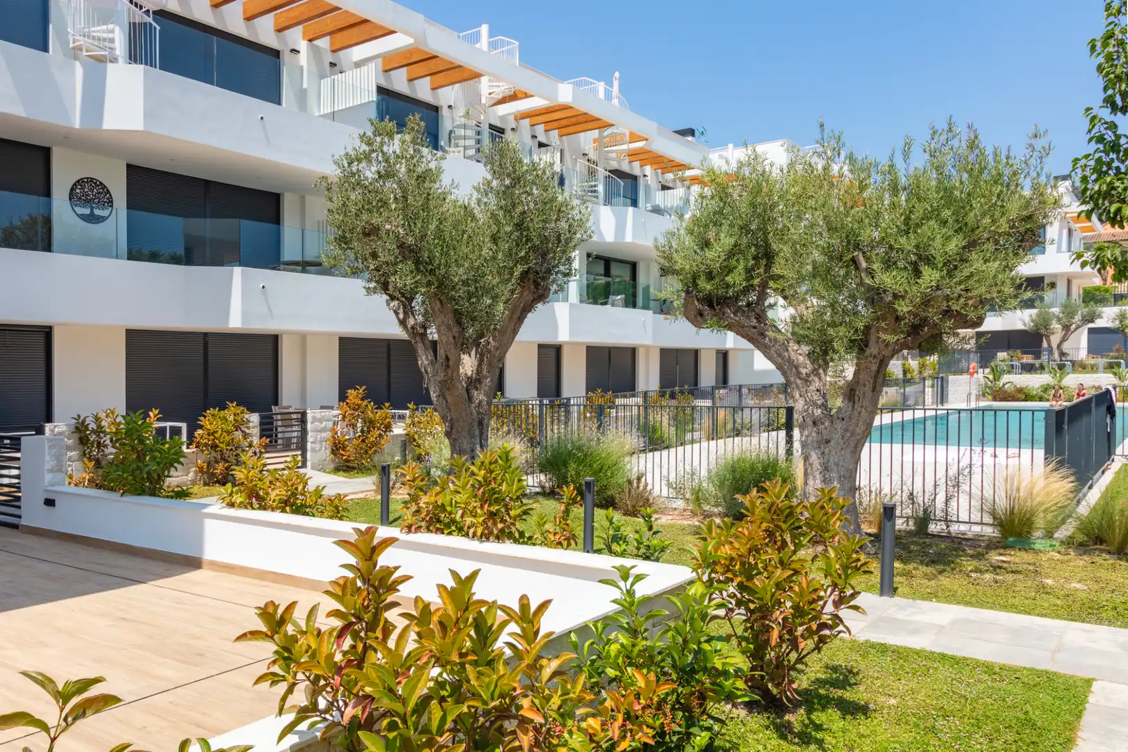 Vista exterior de Apartamento de alquiler en Jávea / Xàbia con Aire acondicionado, Calefacción y Parquet