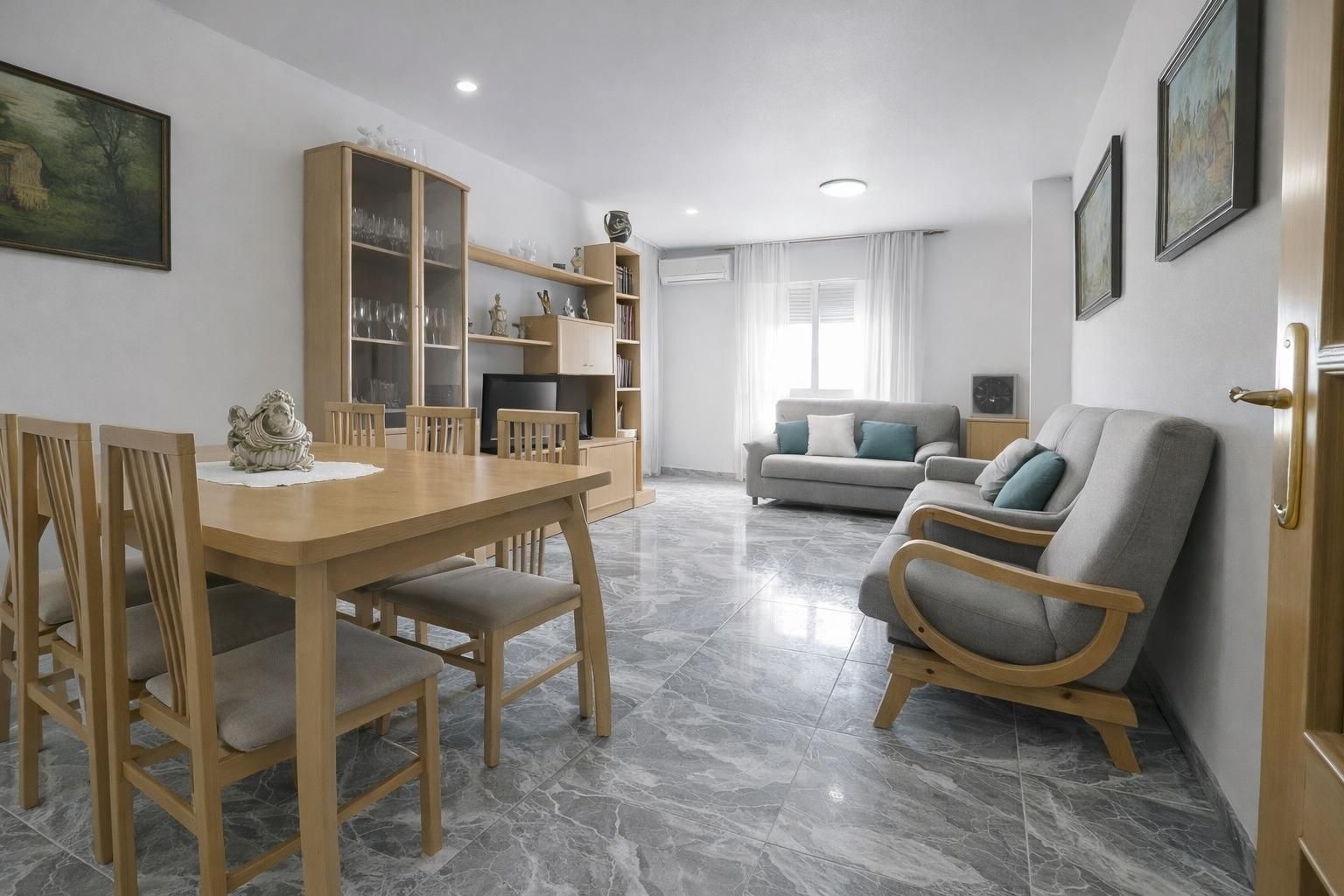 Sala d'estar de Pis en venda en  Murcia Capital