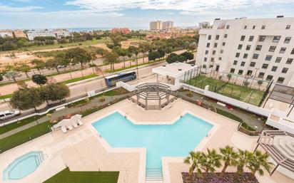 Swimming pool of Flat to rent in Torremolinos  with Air Conditioner, Heating and Terrace
