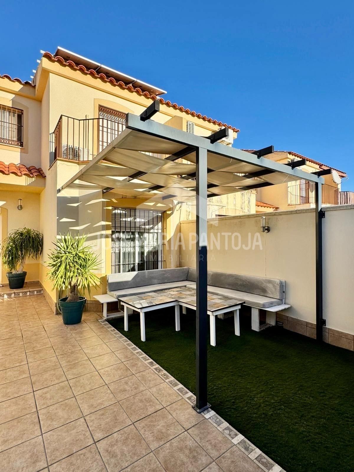 Terrace of Single-family semi-detached for sale in Jerez de la Frontera  with Air Conditioner, Private garden and Furnished