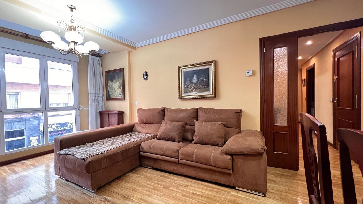 Living room of Flat for sale in Langreo  with Heating, Storage room and Swimming Pool