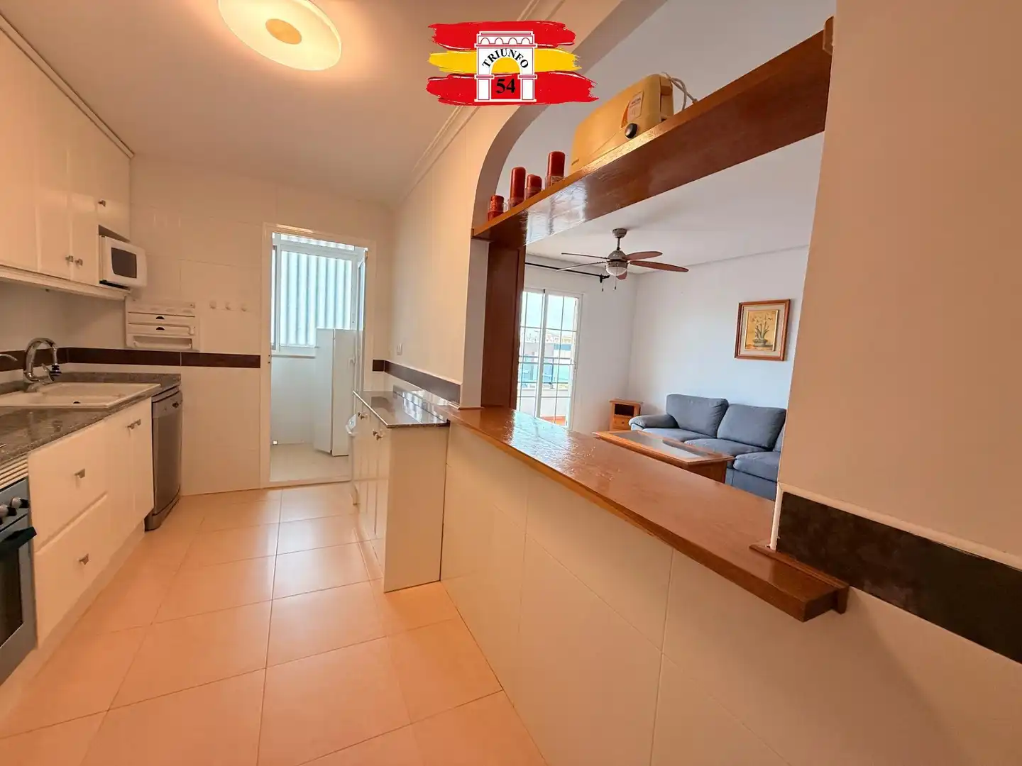 Cocina de Ático en venta en Pilar de la Horadada con Aire acondicionado, Jardín privado y Trastero