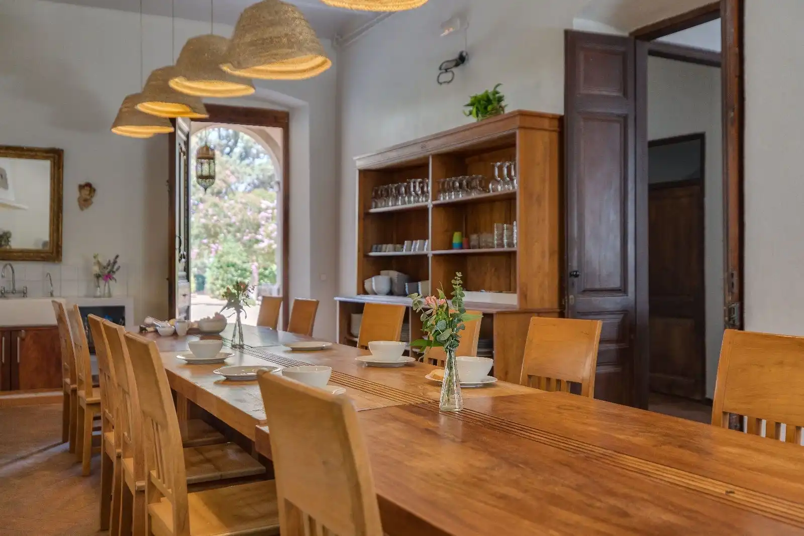 Esszimmer von Gebäude zur Miete in Bordils, Girona