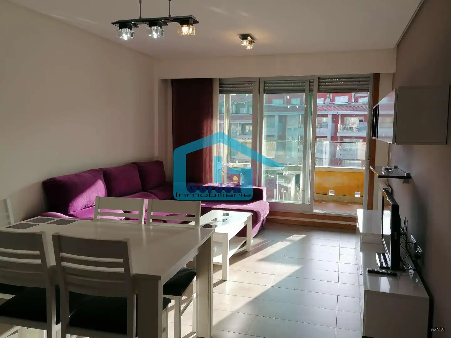 Living room of Flat for sale in Sanxenxo  with Air Conditioner, Heating and Terrace