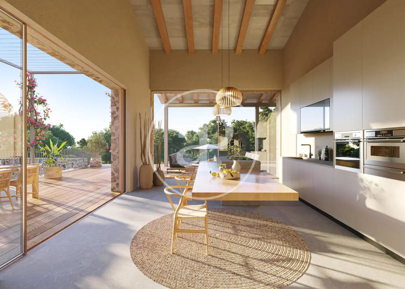 Kitchen of Houses for sale in Deià  with Air Conditioner, Heating and Private garden