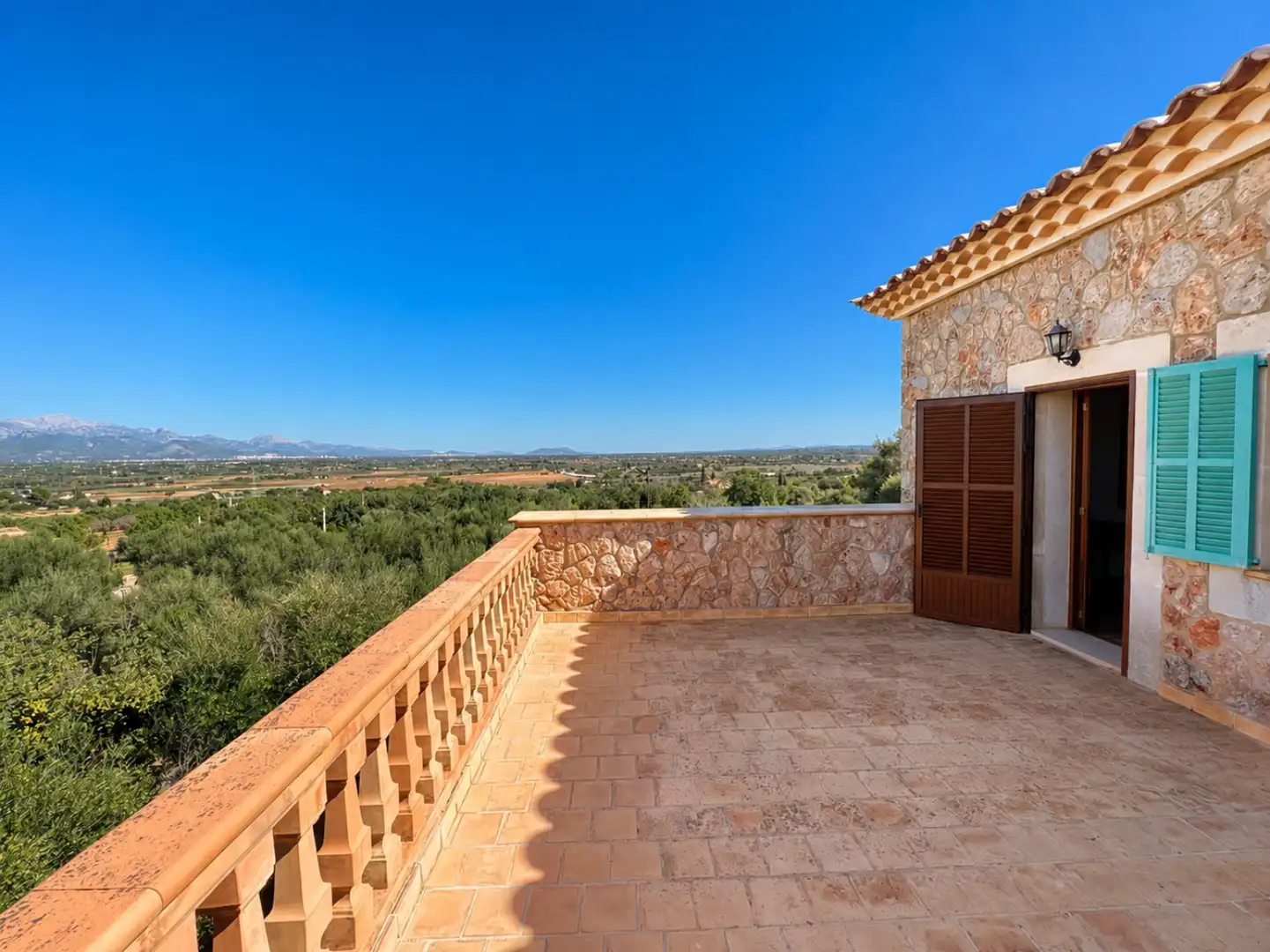 Terrace of Houses for rent in Santa Eugènia  with Air Conditioner, Heating and Private garden