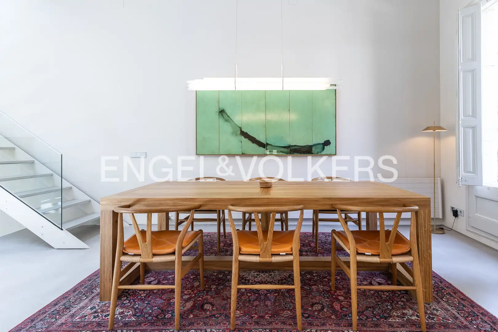 Dining room of Houses for rent in Barcelona  with Air Conditioner, Heating and Private garden