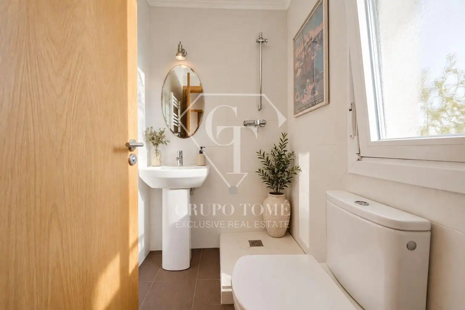 Baño de Casa adosada en venta en Orio con Calefacción, Terraza y Trastero