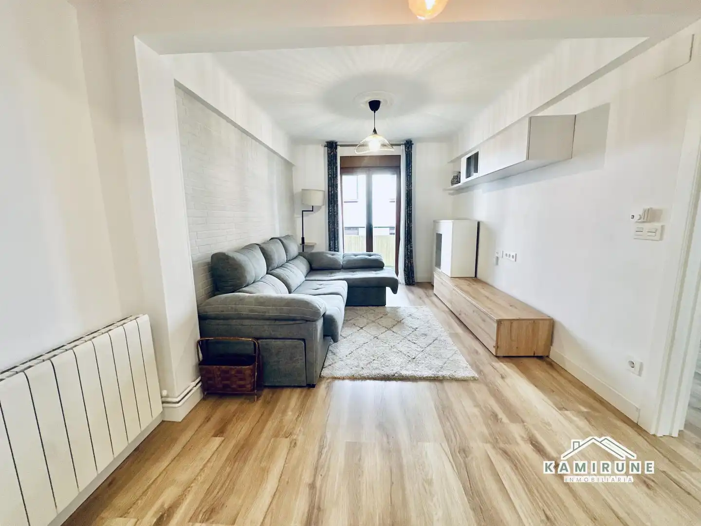 Sala de estar de Piso en venta en Bilbao  con Calefacción, Terraza y Trastero