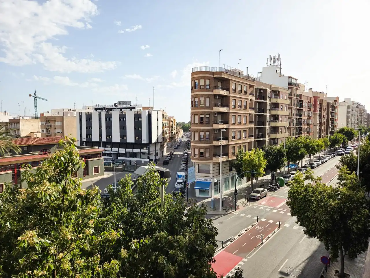 Exterior view of Flat for rent in Elche / Elx  with Furnished and Balcony