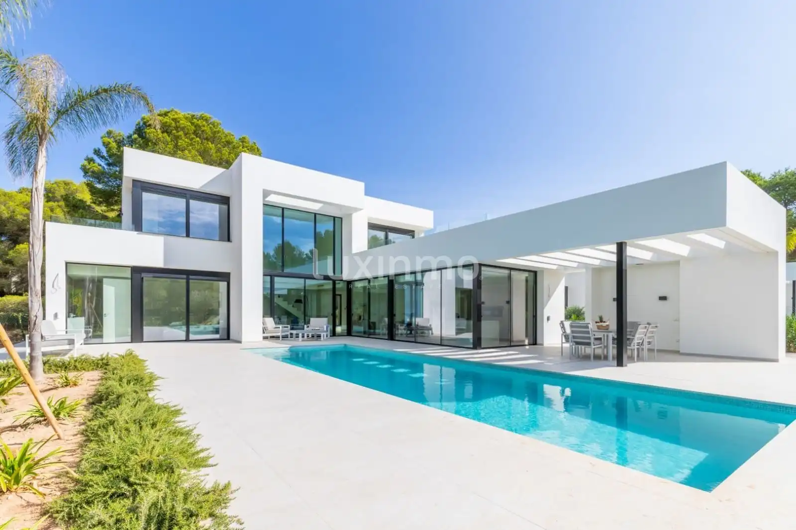 Exterior view of Houses for sale in Jávea / Xàbia  with Air Conditioner, Heating and Terrace