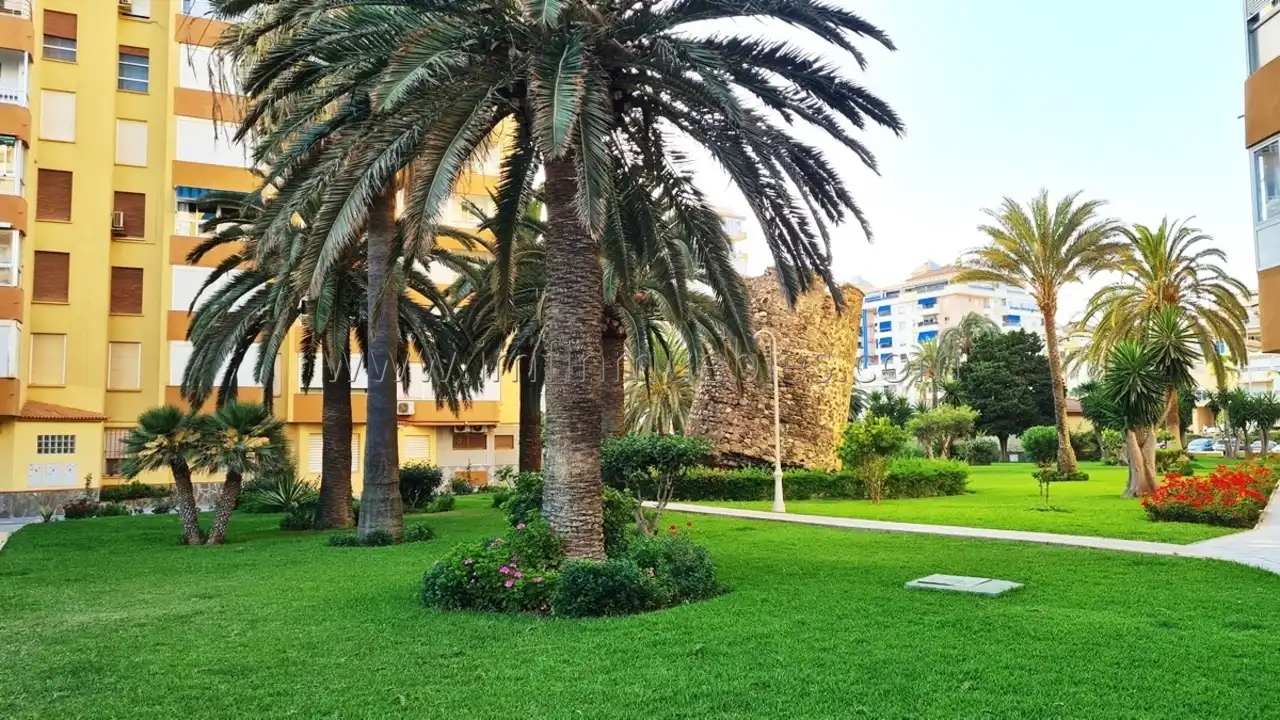 Jardí de Apartament en venda en Algarrobo amb Terrassa, Traster i Moblat