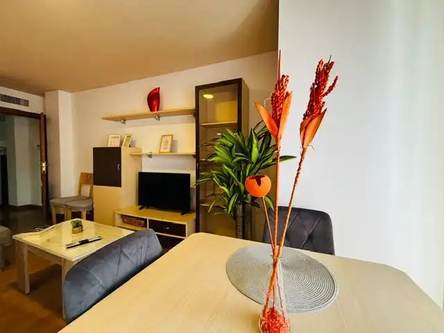 Sala de estar de Apartamento de alquiler en Águilas con Amueblado