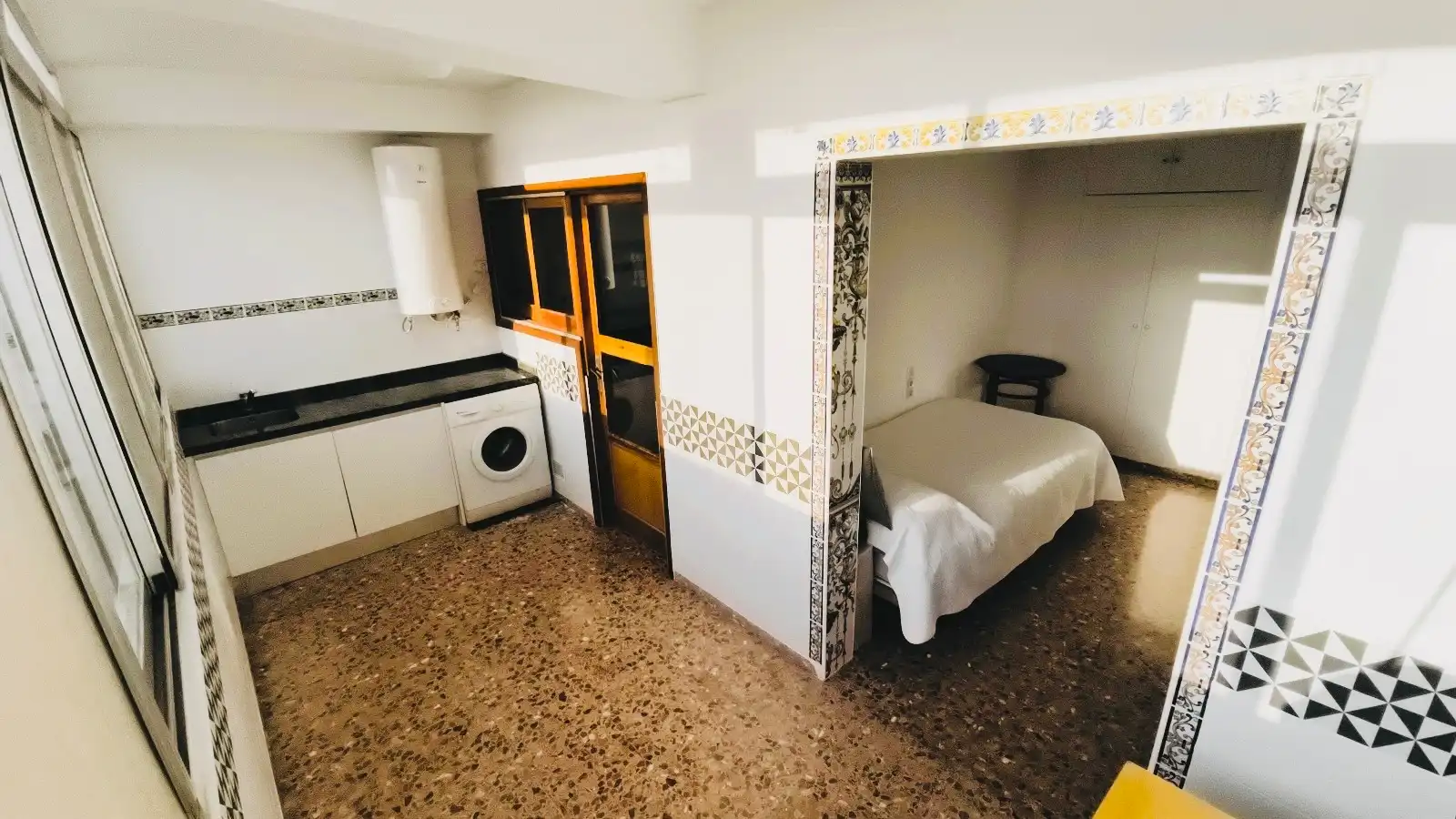 Bedroom of Apartments for sale in Oliva  with Air Conditioner, Heating and Terrace