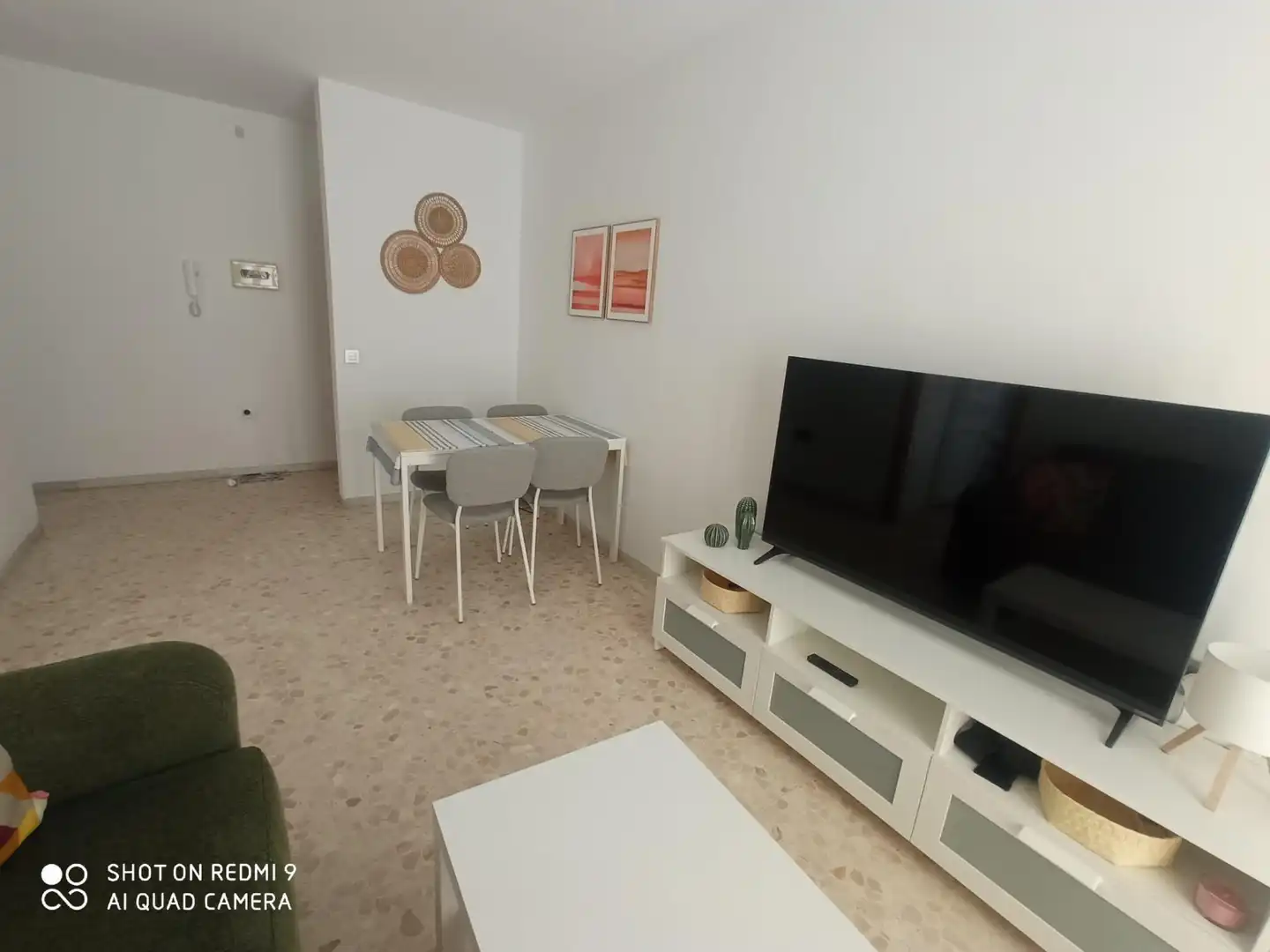 Sala de estar de Piso de alquiler en Chiclana de la Frontera con Aire acondicionado y Balcón