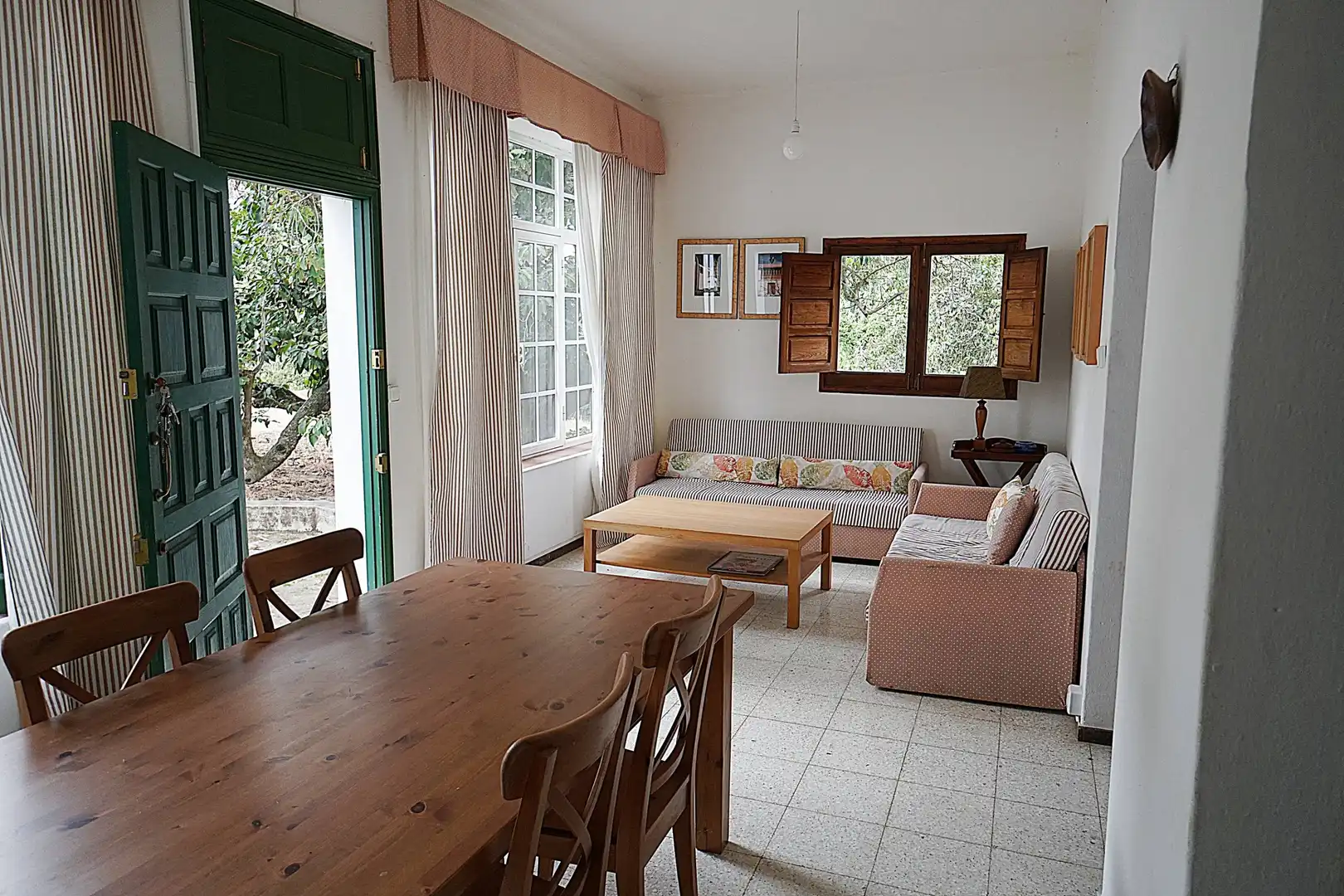 Sala d'estar de Finca rústica en venda en Teror amb Jardí privat i Terrassa