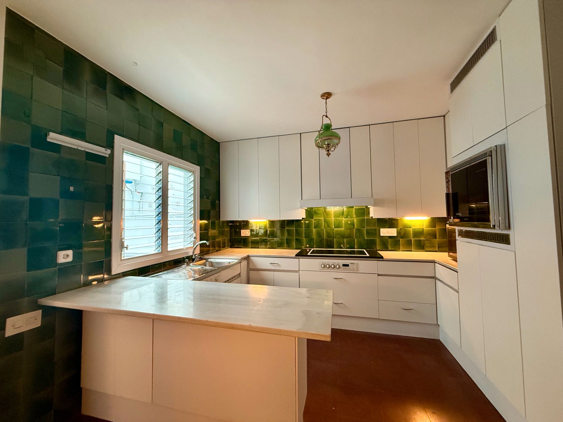 Cocina de Piso de alquiler en Castellar del Vallès con Aire acondicionado y Terraza