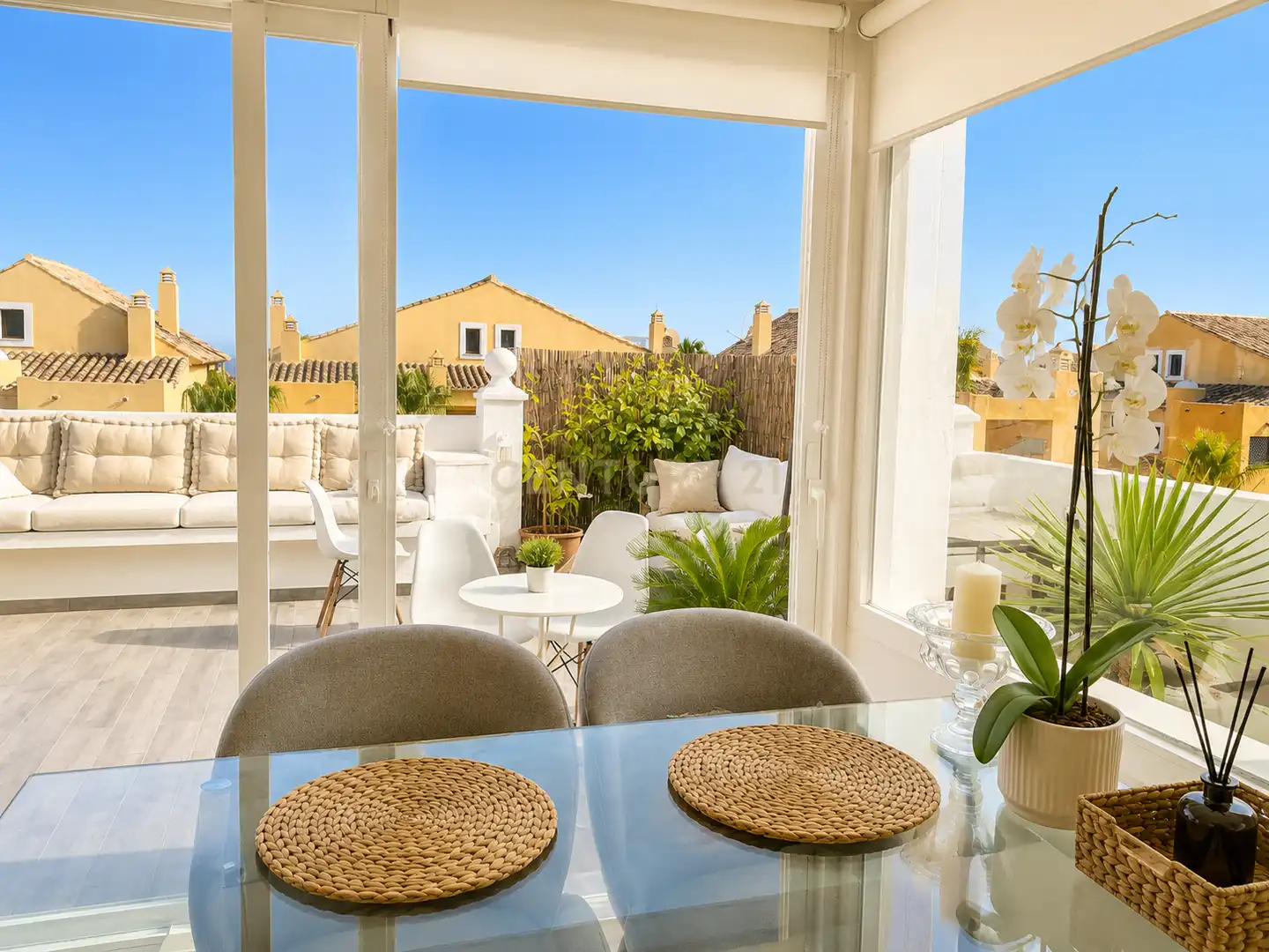 Terraza de Dúplex en venta en Marbella con Aire acondicionado, Jardín privado y Trastero