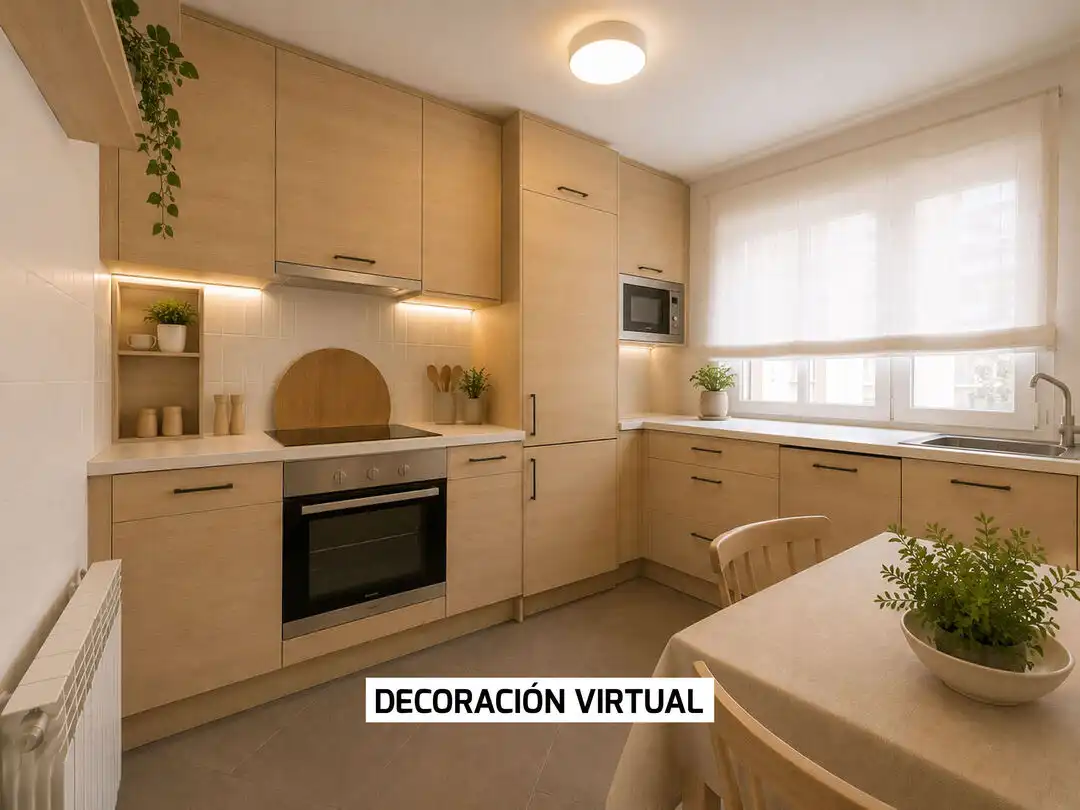Cocina de Piso en venta en Vitoria - Gasteiz con Calefacción
