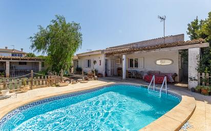 Swimming pool of House or chalet for sale in Llucmajor  with Private garden, Terrace and Swimming Pool